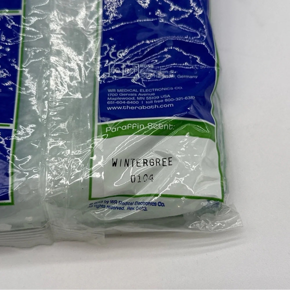 4 1lb Bags Wintergreen Refill Paraffin for Therabath Professional PRO Wax Bath - Picture 4 of 5